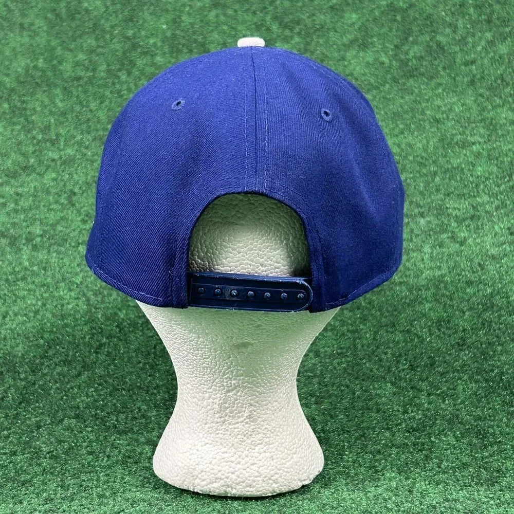 Los Angeles Dodgers Hat Cap New Era Fitted Blue 59Fifty‎ On Field OSFM One Size